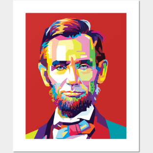 Abraham lincoln in Pop Art Posters and Art